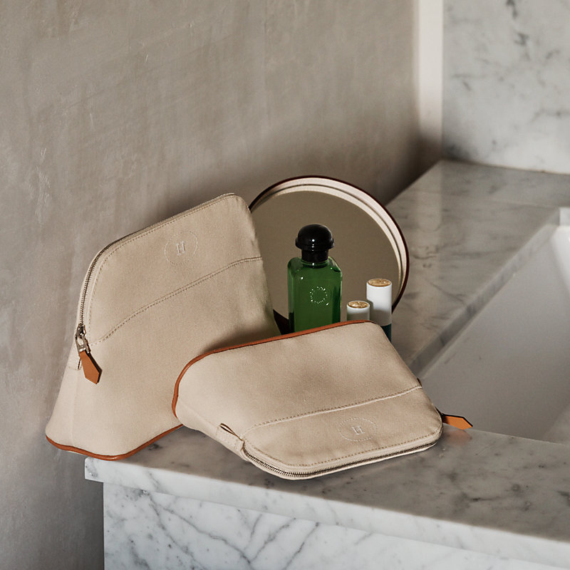 Bolide case, medium model - Beige | Hermès Mainland China